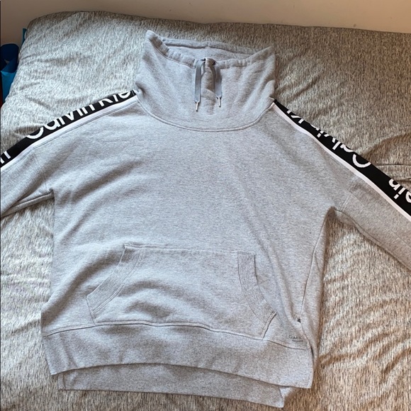 Calvin Klein Tops - Calvin Klein Performance Logo Tape Sweatshirt NWOT